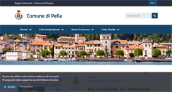 Desktop Screenshot of comune.pella.no.it