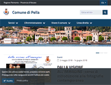 Tablet Screenshot of comune.pella.no.it